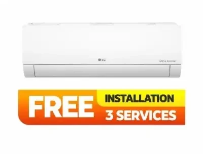 LG 12000BTU AI 6-In-1 & Wi-Fi R32 Inverter Air Conditioner