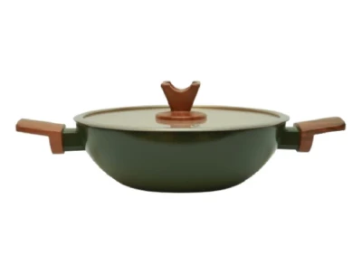 TKS 26cm Kaddai Ceramic Coating Hard Anodized Material 3mm Thickness