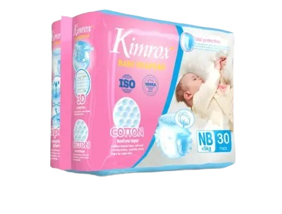 Kimrox Baby Diapers (Newborn) - 30 PCs