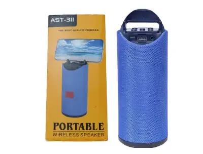 Portable Bluetooth Speaker with Phone Holder