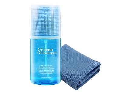 Screen Cleaner Gel Bottle with Microfiber Cloth for All Devices