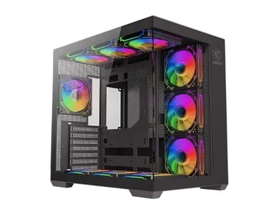 MSI PAG Plus Pano 100l PZ Black Gaming Casing