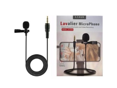 Lavalier Microphone for Mobile Phones – 3.5mm Jack