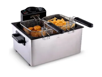 Electric Deep Fryer Stainless Steel - 5L
