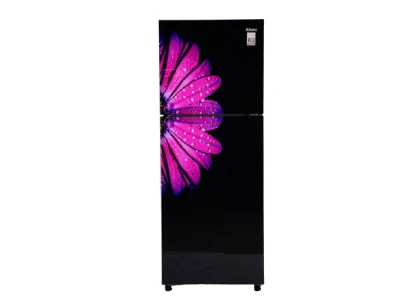 Abans 285L No-Frost Inverter Black Zinnia Glass Door