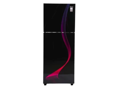 Abans 285L No-Frost Inverter Black Berry Glass Door