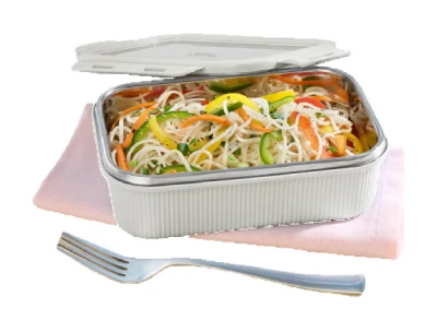 Borosil Larah Freshbyte Rectangular Lunch Box 600ml