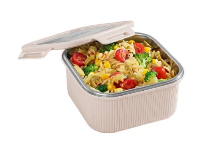 Borosil Larah Freshbyte Square Container with Lid 800ml