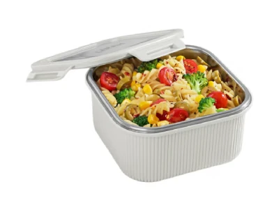 Borosil Larah Freshbyte Square Container with Lid 800ml