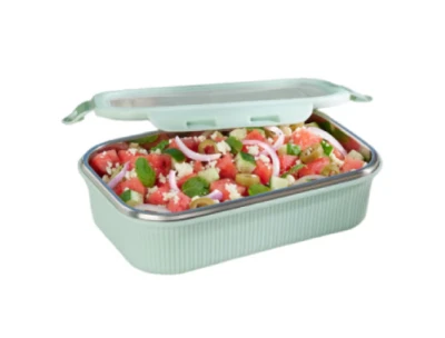 Borosil Fresh Byte Rectangular Lunch Box 800ml