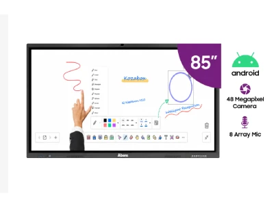 Abans 85 Inch All in One 4K Multi-touch Android 16 Smartboard