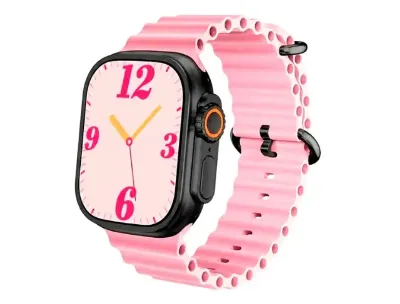 Keqiwear Mini Smart Watch with 3 Straps