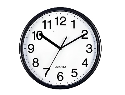 Classic Large Round Wall Clock for Home & Office