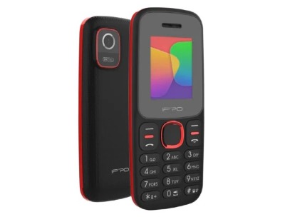 I PRO A7 Mini Feature Phone (Black & Red)