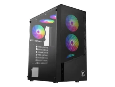 Msi PAG Shield 200l Black Gaming Casing (Black)