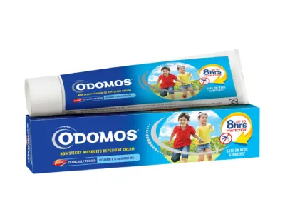 Odomos Non-Sticky Mosquito Repellent Cream - 50g