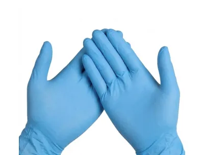 Vinyl Powder Free Glove - Blue- Small- 100pcs