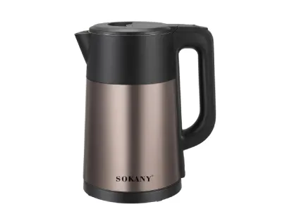 Sokany 2.5 L Electric Kettle - 1500 W - Brown
