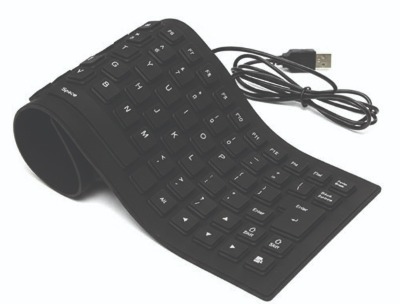 Flexible Silicone Waterproof Roll Up USB Keyboard