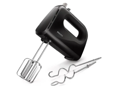 Philips 300W Hand Mixer - Black