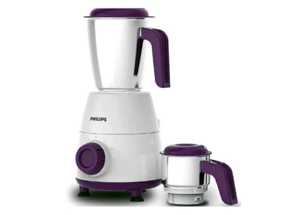Philips 500W 2 In 1 Mixer Grinder (Purple)