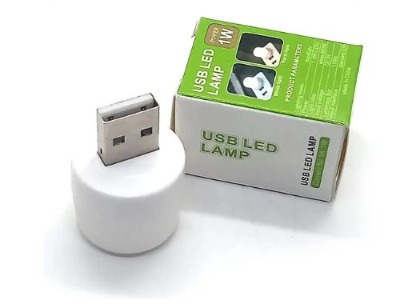 Mini Portable USB LED Night Lamp - 2 Pc