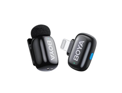 BOYA Mini-16 2.4 GHZ Ultra-Mini Wireless Microphone - Black