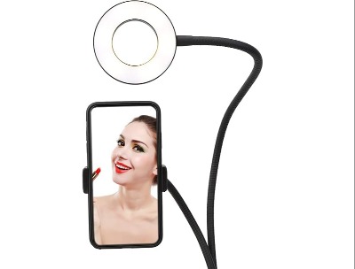 Adjustable LED Fill Light with Phone Bracket