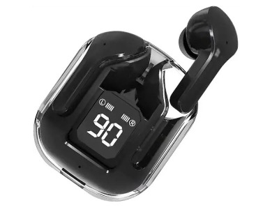 Ultra Pod Max Glass Crystals Earbuds