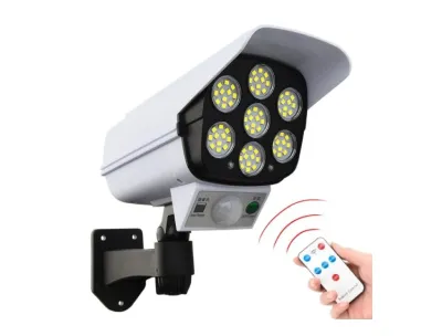 Solar CCTV Camera Type Security Sensor Light