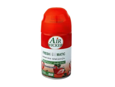 Air Wicker Freshmatic Automatic Spray Air Freshener Strawberry 250ml