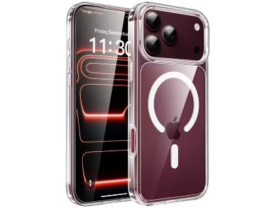 iPhone 18 Pro Max Crystal Clear TPU Back Cover