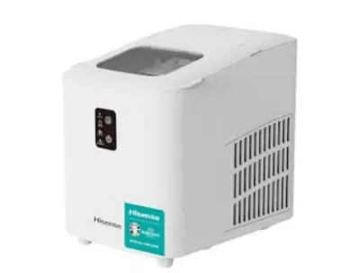 Hisense 120W Ice Maker | 12Kg Dily Output | Self Cleaning & Compact Design