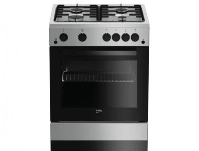 Beko 67L Freestanding Oven with 4 Gas Burners