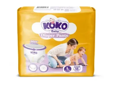 KOKO Pants Baby Diaper - L (16Pcs)