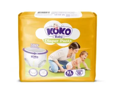KOKO Pants Baby Diaper - XL (16Pcs)