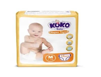 KOKO Tape Baby Diaper - M (16Pcs)