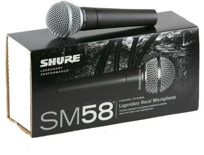 Shure SM58-LC Cardioid Dynamic Vocal Microphone