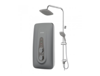 Joven 6.0kw Instant Water Shower with Rain Shower - Grey