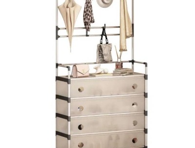 Multi-Functional 4-layer Cloth Hanger - Shoe & Storage Rrack