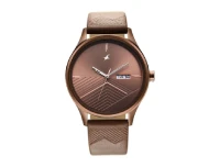 Fastrack Style Up Brown Dial Leather Strap Men's Watch