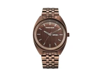 Fastrack Analog Brown Dial Brown Band Metal Men's Watch