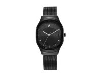 Fastrack Snob X Black Dial Stainless Steel Strap Women's Watch