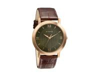 Sonata Quartz Beyond Gold Men's Watch W/Box