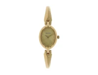 Sonata Quartz Analog Champagne Dial Metal Strap Women's Watch