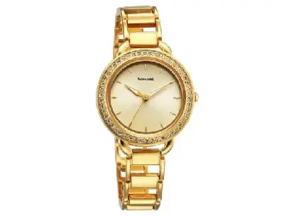Sonata Wedding Quartz Analog Champagne Dial Metal Strap Watch for Women