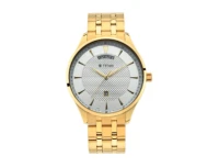 Titan Regalia Quartz Analog White Dial Stainless Steel Strap Men's Watch