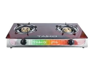 TAIKO 2 Burner Gas Cooker Glassline