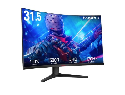 KOORUI G3221SC QHD VA 170Hz HDR10 Gaming Monitor