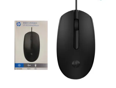 HP M10 Wired Mouse – Black